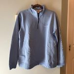 Vineyard Vines  Blue Quarter Zip Sweatshirt Top Large Photo 0