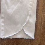 Isaac Mizrahi  White‎ Denim Raw Hem Pants Size 20W Tall Photo 1