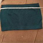 Aura  Ribbed Emerald Green Bandeau Size M/L Photo 5
