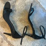 Stuart Weitzman Classic  Nudist Black Patent 10.5 3.5” heel Photo 4