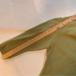 Relativity  Stretch Women's‎ XL Green V-Neck Knit Pullover Sweater Photo 8