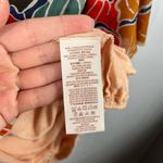 Free People Annka Coral Orange One Shoulder Floral Tropical Bubble Blouse Medium Photo 5