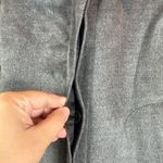 Carlisle Blazer Women's 10 Grey Faux Suede Suit Jacket Classic Preppy Cozy Work Photo 5