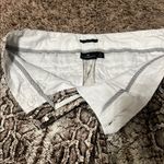 Worthington  Snake Print Straight Leg Pants - Black and White Photo 2