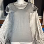 Bongo Cut Out Seamless Heather Gray Shirt Size Juniors Large Photo 0