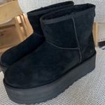 UGG  Black Platform Boots Photo 4
