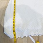 Dolce Vita scalloped mini dress NWOT White Size M Photo 8
