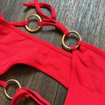For Love & Lemons For Love & Lemon Red Bikini Bottoms Photo 3