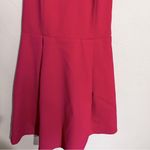 NWT Lulus Fuchsia Barbie Pink Cutout & About Skater Dress Photo 6