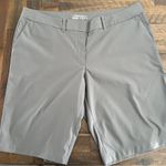 Nike Gray Bermuda Shorts Tailored Knee-Length Photo 4