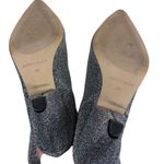 Marc Fisher Silver Shimmer Glitz Glamour Heeled Knee High Slouch Boots Size 8 Photo 3