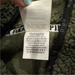 PINK - Victoria's Secret Victoria’s Secret VS Pink Green Sherpa 1/4 Zip XS Photo 4