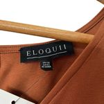 Eloquii NWT Wide Leg Jumpsuit Rust Brown Pleated Women’s Size 14/16 Fall Photo 9