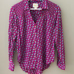 Anthropologie Maeve by Anthro. Button Up Top Sz 4 Photo 0