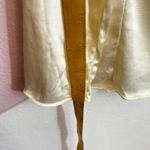 Vassarette Vintage  Nylon Cami Tank Slip Top Camisole XL/44 Lace Trim USA Cream Photo 4