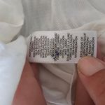 Loft  Black Eyelet Bodice Blue Woven Striped Skirt Sleeveless Dress Size 2 Photo 6