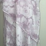 H by Halston lavender sky floral layered maxi dress women’s size 12 Photo 2