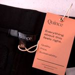 Quince  Womens Ultra-Stretch Ponte Straight Leg Pant Pull On Black Petite XS Photo 4