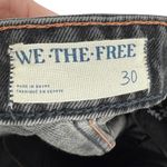 Free People  We The Free Deep Trance Dropped Boyfriend Barrel Jeans Black Size 30 Photo 2