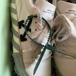 Off-White Eco Canvas Vulcanized Low Top Sneaker in White/Black/Grey, Size US8/EU38 Photo 7