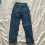 H&M  High Waisted Straight Leg Ankle Jeans Photo 3
