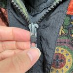 Vintage Atlantic Highlands Black & Green 1990s Parka Coat Womens M Patchwork Size M Photo 5