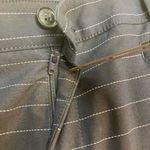 Banana Republic Women’s Logan Crop Pants Sz 6 Pin Stripe Blue & White Ins 24.5” Photo 5