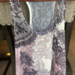 FANG Women's Floral Paisley Tank Top Photo 0