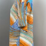 Vintage Bogarts of Texas Colorful Boat Neck Half Sleeve Top Medium Photo 4