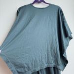 NAU X Snow Peak 100% Merino Wool Butterfly Green Midi Dress Size XS Japan Small Photo 3