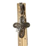 Wire Wrapped Silver Tone Cross Pendant Necklace Mens Womens Grunge Streetwear Size 4 Photo 7
