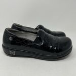 Alegria  Keli Professional Clog Black Leaded Glass Leather KEL-7623 EU 38 Size 8‎ Photo 1