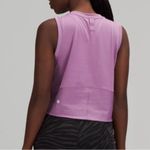 Lululemon  Mesh Back Cropped Train Tank Top Wisteria Purple Photo 1