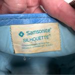 60s Vintage Samsonite Silhouette blue overnight luggage travel bag Photo 11