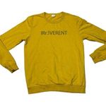 Koaj Basic Yellow Irreverent Irr3verent Long Sleeve Crewneck Sweatshirt Size XL Photo 0