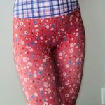 Anthropologie Floral Contrast Leggings, Size M Photo 5