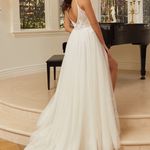Casablanca Bridal Wedding Dress Style Rhiannon White Size 14 Photo 6