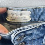 Free People  We The Free Dylan‎ High Rise Bootcut Distressed Button Fly Jeans 27 Photo 3