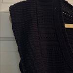 NWT Free Assembly Navy Sleeveless Knit Top Blue Size M Photo 2