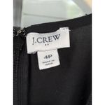 J.Crew  Ruffle Tiered Midi Dress Black Sleeveless Casual‎ Cotton 4 Photo 1