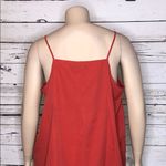 Gap NWT Size XXL Totem Red Pleated V-Neckline Tank Top Cami Photo 4