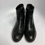Tommy Hilfiger Tommy‎ Hilfiger gold buckle Parson boots black leather size 39 Photo 5