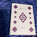 Anthropologie AMELIA RUE Pear Shaped Natural Amethyst Set Photo 5