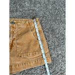 American Eagle  corduroy high rise shorts super stretch tan mustard size 0 boho Photo 6