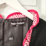 Scarlet Darkness NWT Black Red Cotton Corset Lace Up Gingham Trim Dress 2XL Size 2X Photo 4