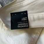 J.Crew Factory Essential Straight Jean in White All Day Stretch Size 28 Tall Photo 6
