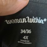 Woman Within FINAL MARKDOWN  Classic Black Top 4X Photo 1