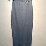 superdown  women's Lena Midi two piece ribbed set size XXS Dusty Blue Photo 7