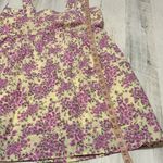 Heartloom  Nicka Purple and Pale Yellow Floral Mini Dress Size Small NWT Photo 11