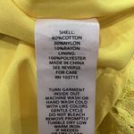 Nanette Lepore NWT Nanette Lepore Womens 10 Dress Midi Yellow Floral Lace Fit & Flare Lined Photo 5